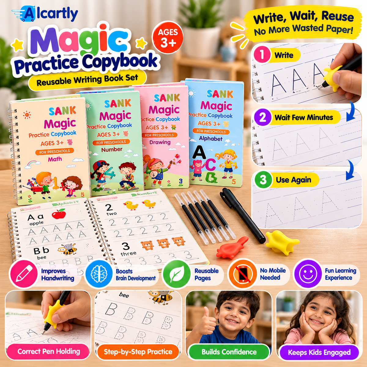 Magic Practice Copybook